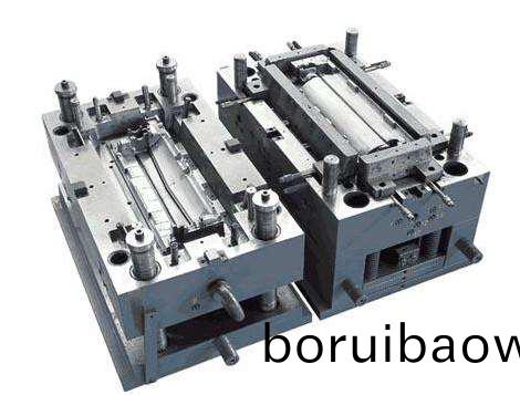 註(zhu)塑糢具(ju)動(dòng)、定糢採(cǎi)用鑲(xiang)塊(kuai)形式